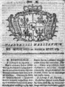 Wiadomości Warszawskie 1765, Nr 23