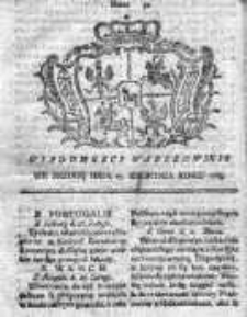 Wiadomości Warszawskie 1765, Nr 31