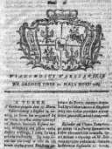 Wiadomości Warszawskie 1765, Nr 41