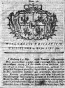 Wiadomości Warszawskie 1765, Nr 42