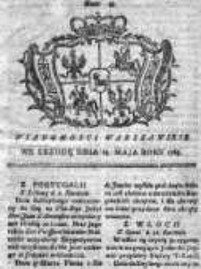 Wiadomości Warszawskie 1765, Nr 43