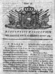 Wiadomości Warszawskie 1765, Nr 51