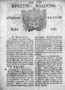 Uprzywilejowane Wiadomości z Cudzych Krajów 1760, Nr 46