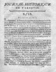 Journal Historique de Varsovie 1794, Nr 13