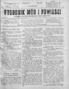 Tygodnik Mód i Powieści. Pismo ilustrowane dla kobiet 1911, Nr 38