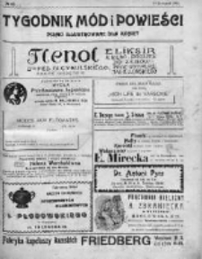 Tygodnik Mód i Powieści. Pismo ilustrowane dla kobiet 1911, Nr 47