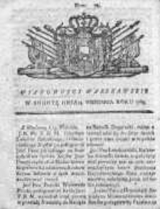 Wiadomości Warszawskie 1765, Nr 70
