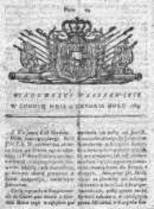 Wiadomości Warszawskie 1765, Nr 99