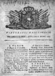 Wiadomości Warszawskie 1767, Nr 2