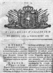 Wiadomości Warszawskie 1767, Nr 24