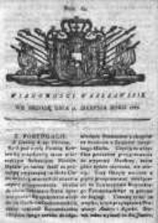 Wiadomości Warszawskie 1767, Nr 64