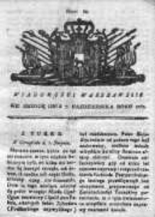 Wiadomości Warszawskie 1767, Nr 80
