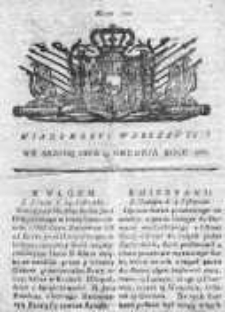 Wiadomości Warszawskie 1767, Nr 102