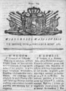 Wiadomości Warszawskie 1767, Nr 104