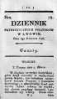 Dziennik Patriotycznych Polityków w Lwowie 1796 II, Nr 78