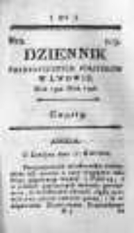 Dziennik Patriotycznych Polityków w Lwowie 1796 II, Nr 109