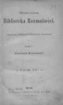 Illustrowana Biblioteka Rozmaitości : czasopismo poświęcone beletrystyce i literaturze, 1894, T. 4