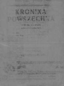 Kronika Powszechna.Tygodnik społeczny literacki i naukowy, 1911, R.2, Nr 35