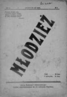 Młodzież : Miesięcznik dla uczacej się młodzieży, 1916, R. II, Nr 4