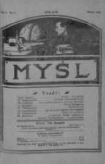 Myśl: jedyne czasopismo popularno-naukowe w Stanach Zjednoczonych Ameryki Północnej, 1910, Vol. 1, Nr 2