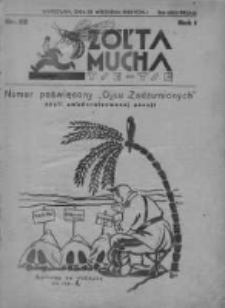Żółta Mucha Tse-Tse 1929, R.1, Nr 22