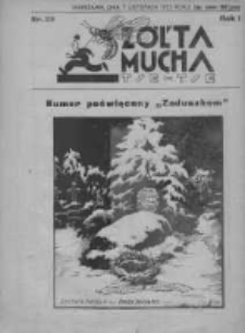 Żółta Mucha Tse-Tse 1929, R.1, Nr 29