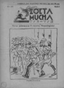 Żółta Mucha Tse-Tse 1929, R.1, Nr 30