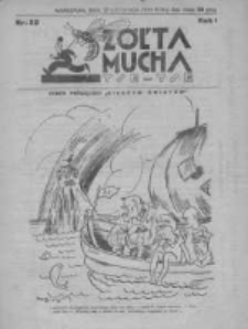 Żółta Mucha Tse-Tse 1929, R.1, Nr 32