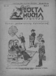 Żółta Mucha Tse-Tse 1930, R.2, Nr 8