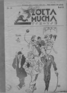 Żółta Mucha Tse-Tse 1930, R.2, Nr 15