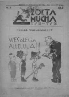 Żółta Mucha Tse-Tse 1930, R.2, Nr 21