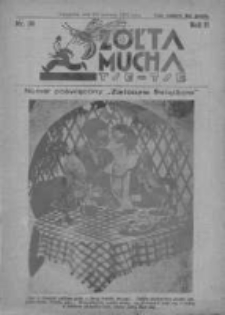 Żółta Mucha Tse-Tse 1930, R.2, Nr 30