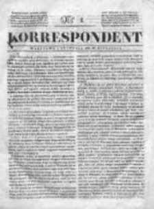 Korespondent, 1835, I, Nr 4