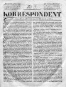 Korespondent, 1835, I, Nr 7