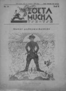 Żółta Mucha Tse-Tse 1930, R.2, Nr 31