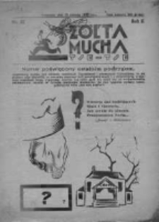 Żółta Mucha Tse-Tse 1930, R.2, Nr 32