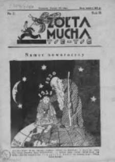 Żółta Mucha Tse-Tse 1931, R.3, Nr 1