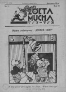 Żółta Mucha Tse-Tse 1931, R.3, Nr 11