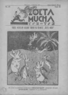 Żółta Mucha Tse-Tse 1931, R.3, Nr 18