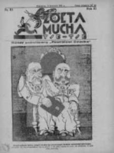 Żółta Mucha Tse-Tse 1931, R.3, Nr 19