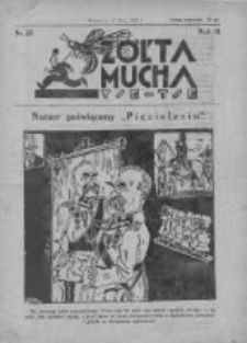 Żółta Mucha Tse-Tse 1931, R.3, Nr 23