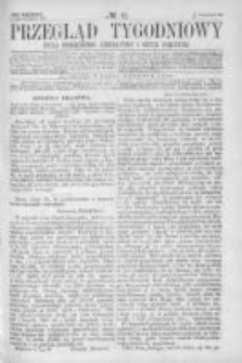 Przegląd Tygodniowy Życia Społecznego Literatury i Sztuk Pięknych 1866, R.I, Nr 41