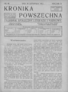 Kronika Powszechna. Tygodnik społeczny literacki i naukowy, 1912, II, T.3, Nr 48