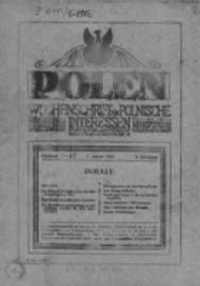 Polen. Wochenschrift für polnische Interessen. 1916, Jg. 2, Bd. V, Nr 53