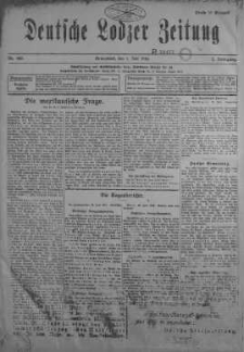 Deutsche Lodzer Zeitung 1 lipiec 1916 nr 180