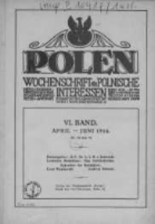 Polen. Wochenschrift für polnische Interessen. 1916, Jg. 2, Bd. VI, Nr 66