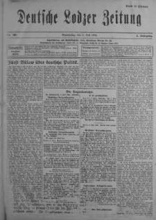 Deutsche Lodzer Zeitung 6 lipiec 1916 nr 185