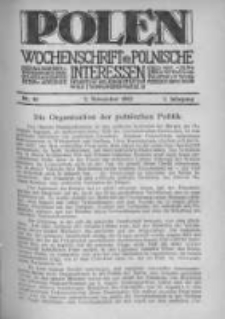 Polen. Wochenschrift für polnische Interessen. 1915, Jg. 1, Bd. IV, Nr 45