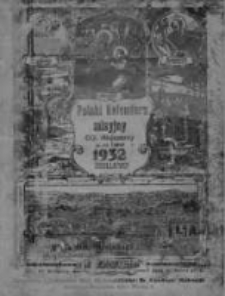 Polski Kalendarz Misyjny OO. Trapistów Mariannhill w Południowej Afryce R. 41, 1932