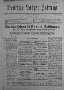 Deutsche Lodzer Zeitung 11 lipiec 1916 nr 190